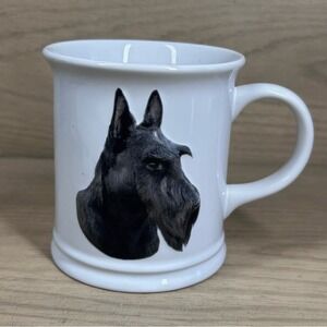 Vtg Scottie Dog Mug Expres Best Friends 2002 2D Ceramic Mug By Barbara Angello